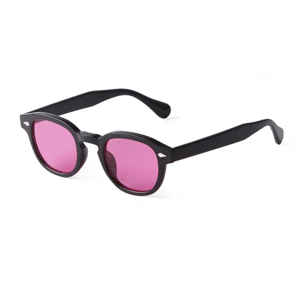 Unisex Small Oval Sunglasses, Lightweight Frame, Full UV Protection, Versatile Everyday Style – Slimvex