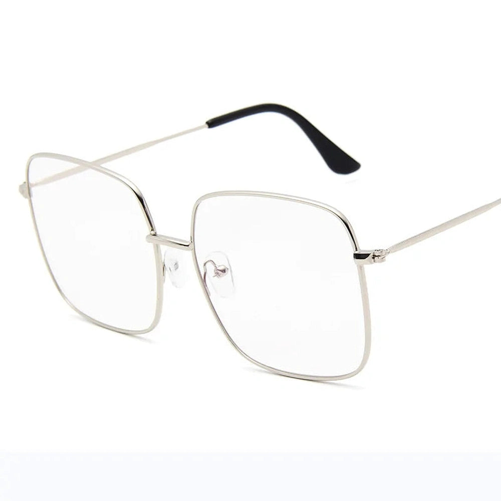 Unisex Square Sunglasses, Lightweight Alloy Frame, UV400 Gradient Acrylic Lenses, Vintage Retro Style – Alloyvex