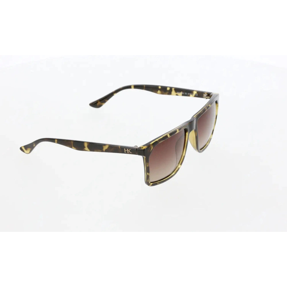 Men's Geometric Sunglasses, Brown Bone Frame, Lightweight All-Day UV Protection – HAWK SUN 2085 02