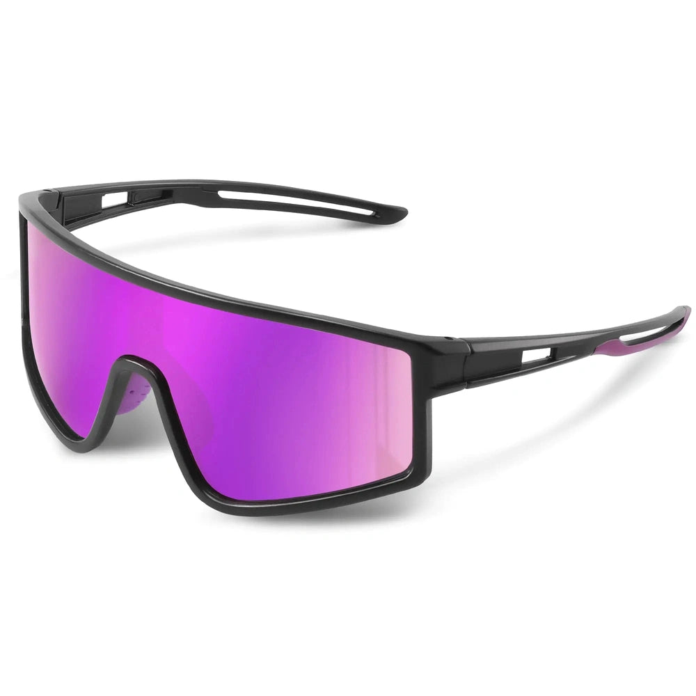 Unisex HD Polarized Sports Sunglasses, Bendable PC Frame, TAC UV400 Lenses, Lightweight 30g – Bendrix