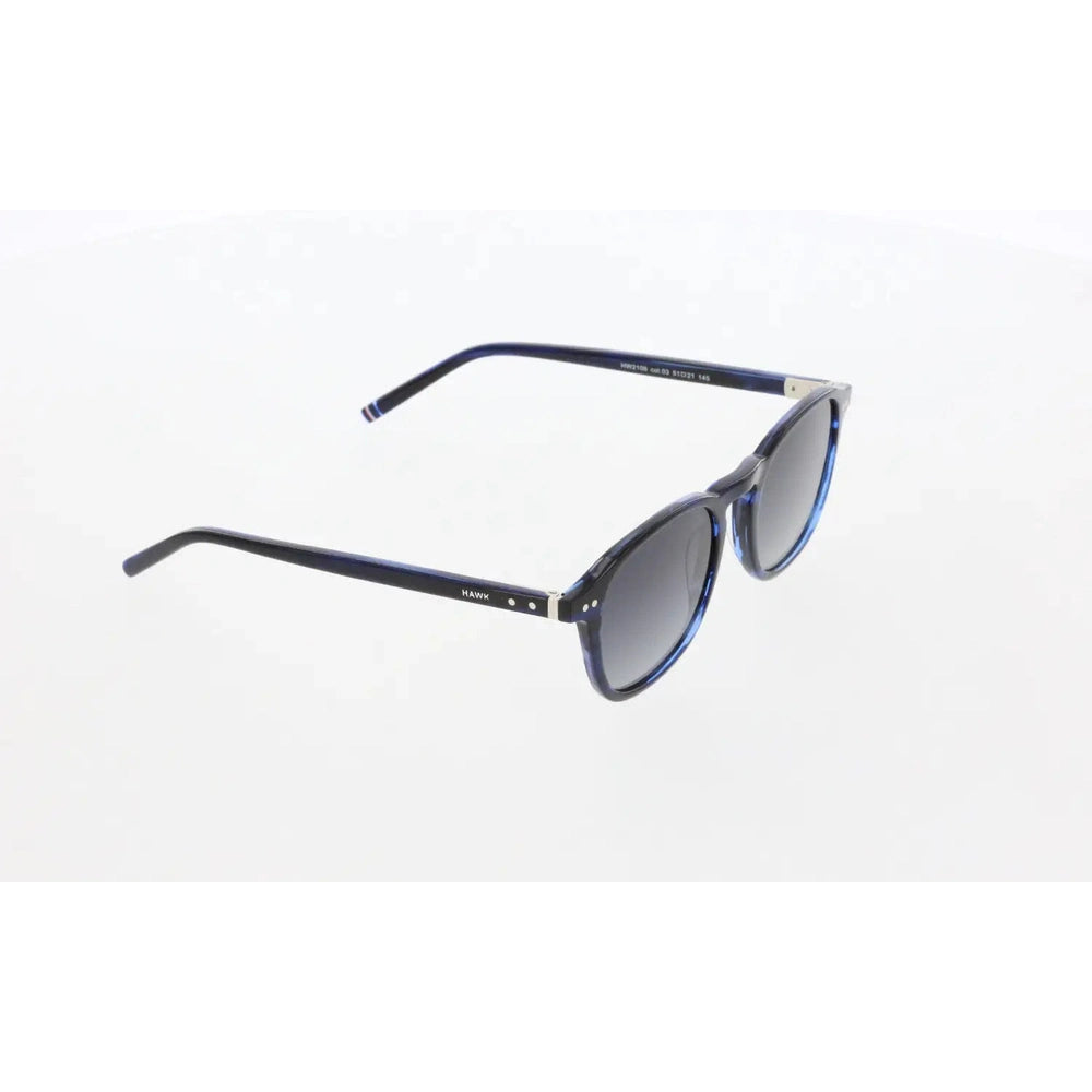 Unisex Geometric Sunglasses, Smoke Bone Frame, All-Day UV Protection, Lightweight Comfort – HAWK 2106 03
