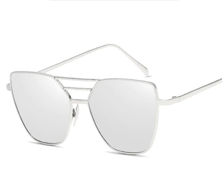 Polarized Metal Frame Aviator Sunglasses & Lightweight Sun Eyewear