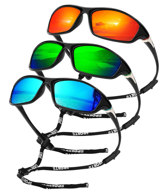 Premium Men's Polarized Sunglasses Set