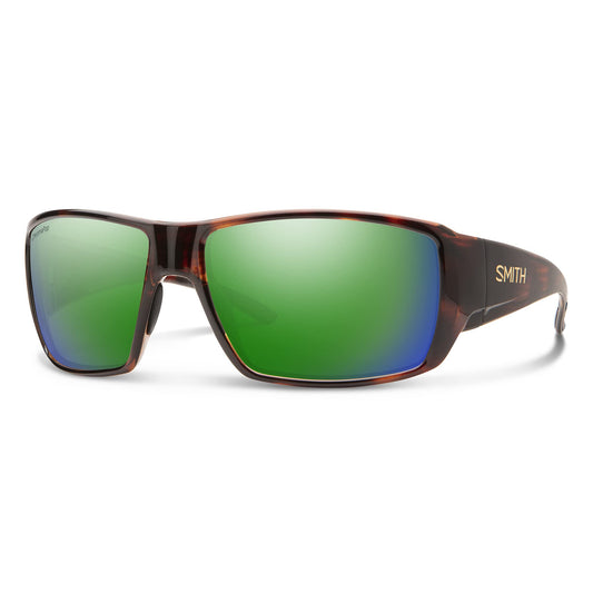 Smith Unisex Polarized Sports Tortoise Green ChromaPop Mirror Glass Sunglasses