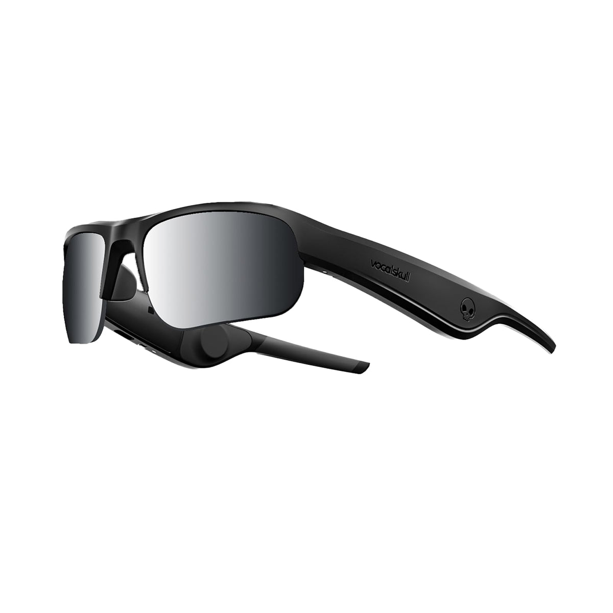 VOCALSKULL Unisex Bluetooth & Smart Audio Glasses, Polarized Bone Conduction Sports Sunglasses